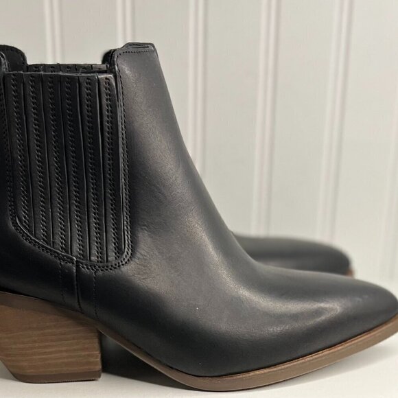 Portland Leather The Dakota Boot in Black Size 8 - Picture 1 of 8